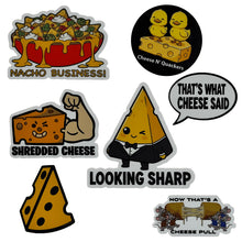 Load image into Gallery viewer, Cheesy Sticker Pack
